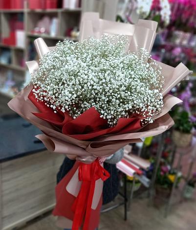 Букет цветов из: Гипсофила в Короче