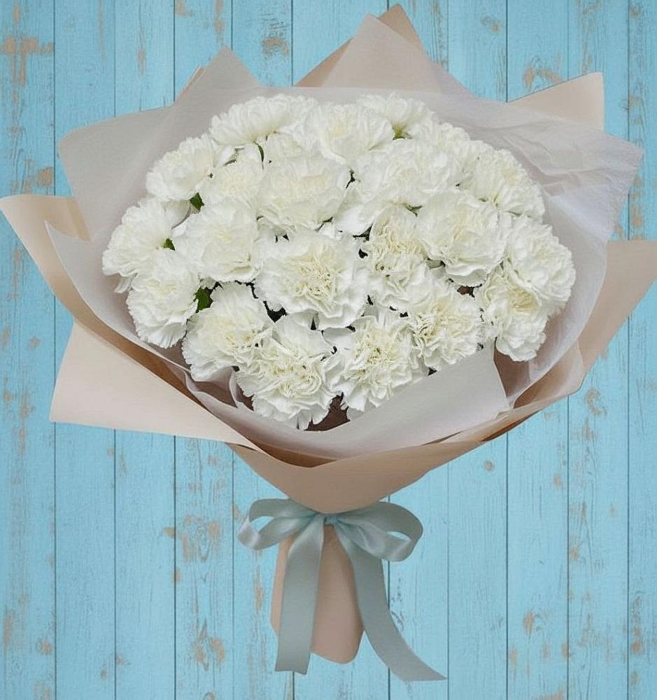 Букет цветов из: Гвоздики в Короче