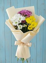 Букет цветов из:  Хризантемы #REPLACE_PRED# Короче