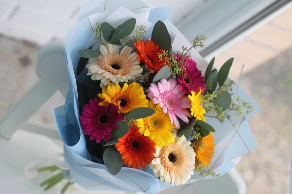 Букет цветов из: Герберы в Короче