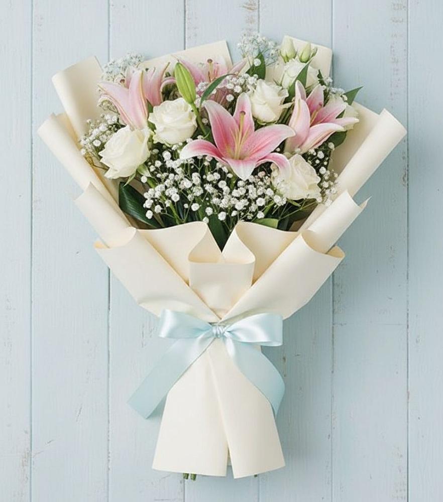 Букет цветов из: Лилии в Короче