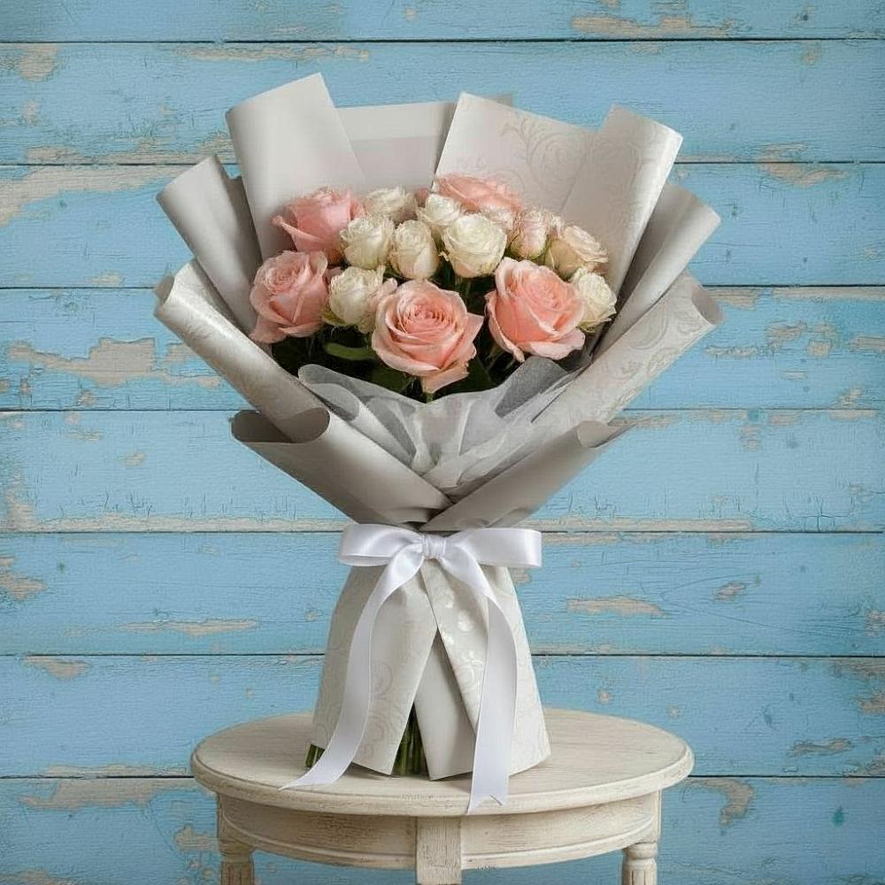 Букет цветов из: Розы в Короче