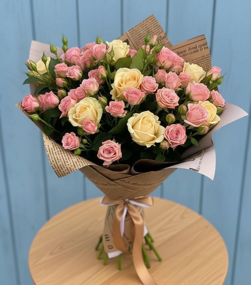 Букет цветов из: Розы в Короче