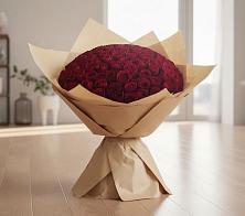 Букет 101 Красная роза в Короче