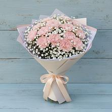 Букет цветов из:  Гвоздики в Короче
