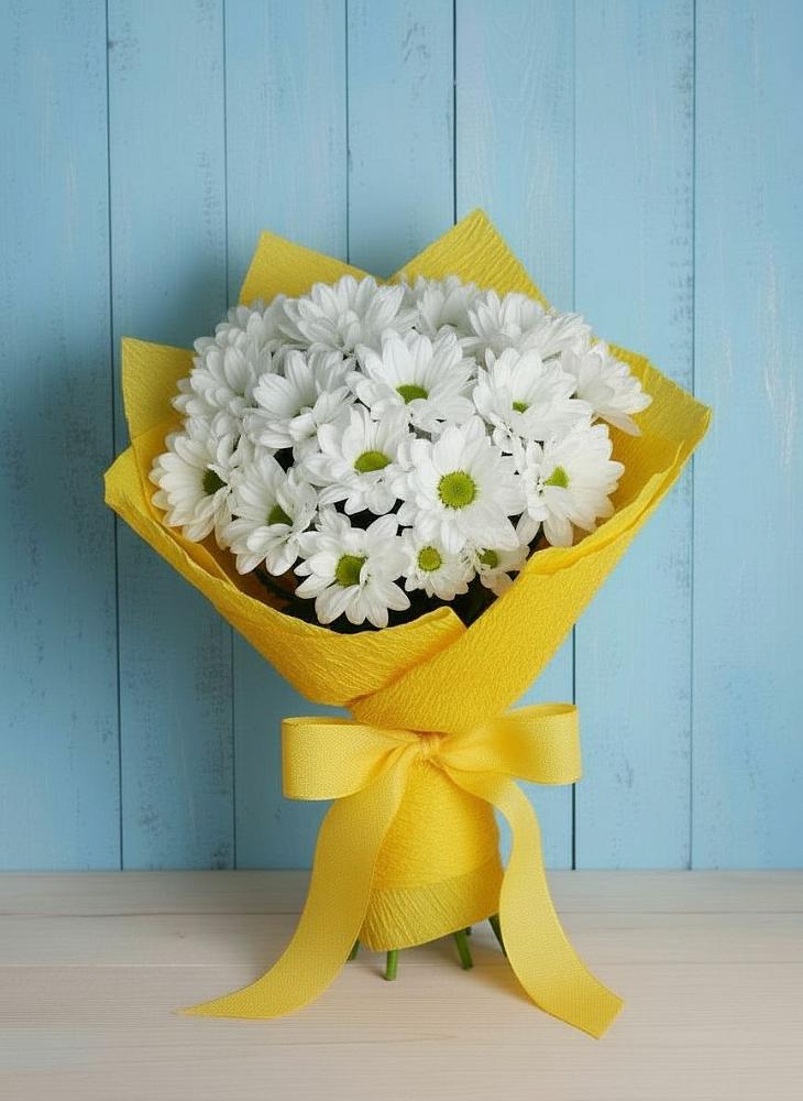 Букет цветов из: Хризантемы в Короче