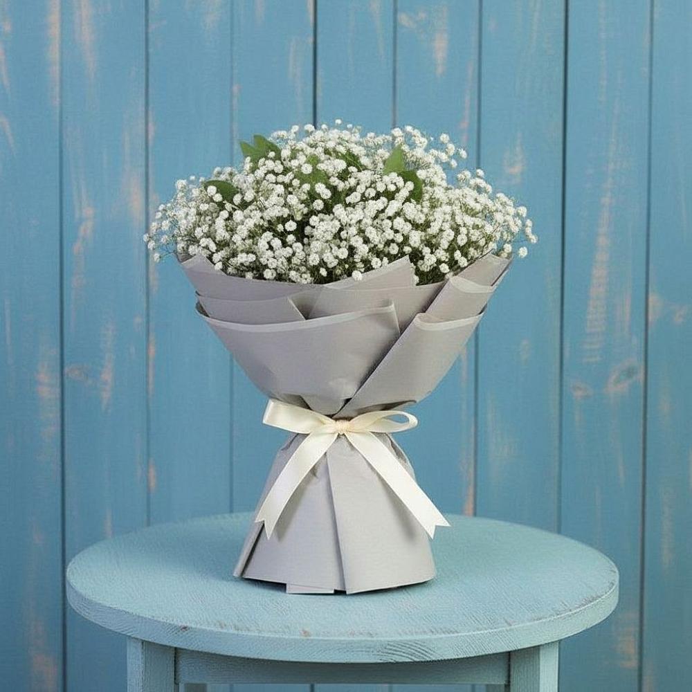 Букет цветов из: Гипсофила в Короче