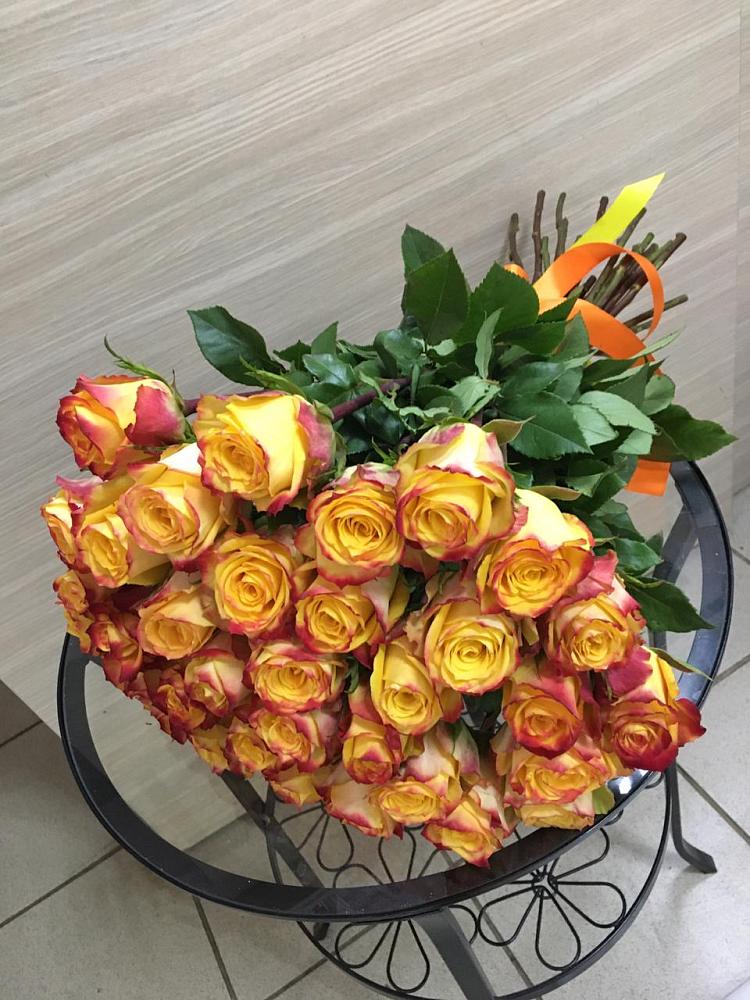 Букет Желтые розы в Короче