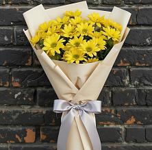 Букет цветов из:  Хризантемы #REPLACE_PRED# Короче