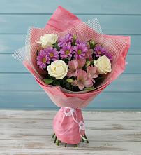 Букет цветов из:  Герберы в Короче