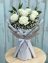 Букет цветов из:  Розы в Короче