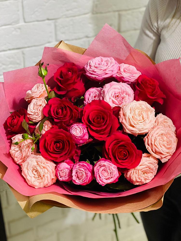 Букет цветов из: Розы в Короче