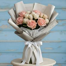 Букет цветов из:  Розы в Короче