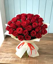 Букет 29 Красных роз #REPLACE_PRED# Короче