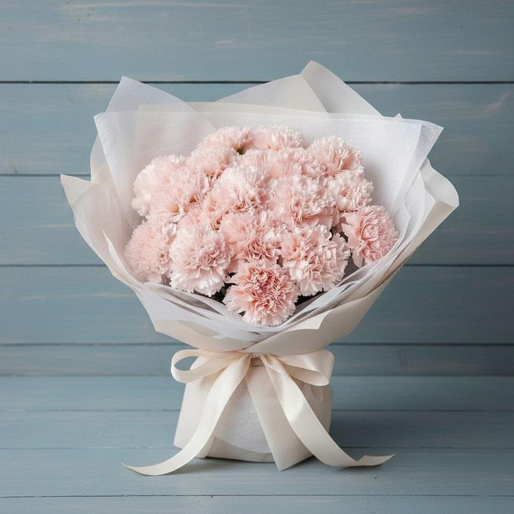 Букет цветов из: Гвоздики в Короче