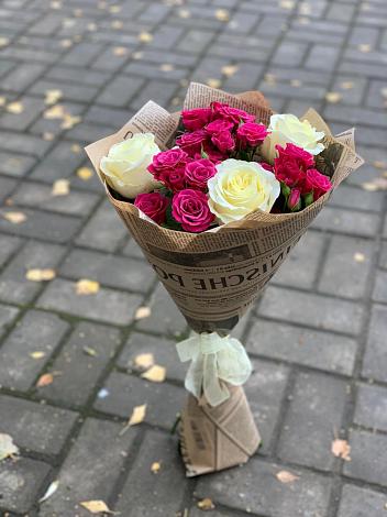 Букет цветов из: Розы в Короче
