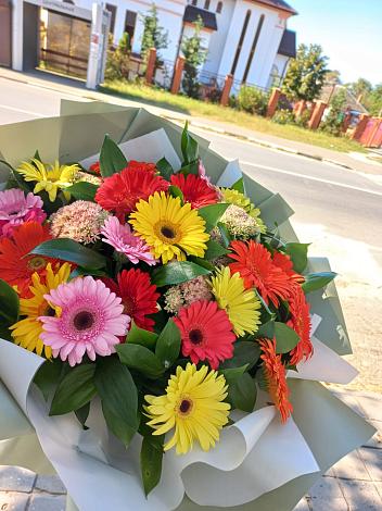 Букет цветов из: Герберы в Короче