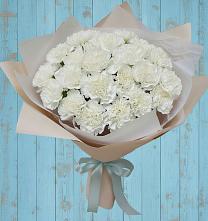 Букет цветов из:  Гвоздики #REPLACE_PRED# Короче