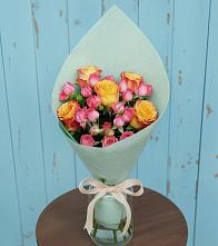 Букет цветов из:  Розы в Короче