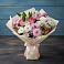 Букет цветов из: Хризантемы, Альстромерии и Розы в Короче